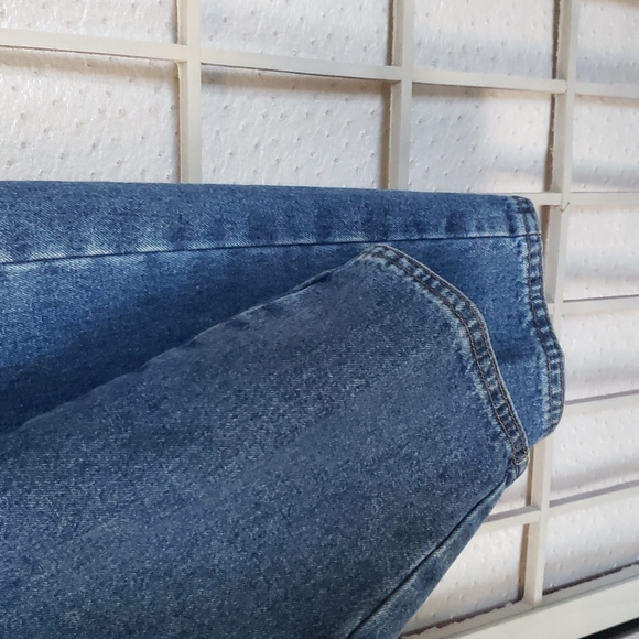 Jil Sander Vintage High Rise Straight Women's Blue Jeans Size 42(12) - Picture 3 of 6